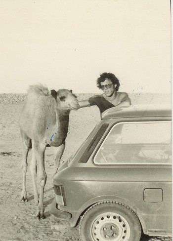 Freediver in Dahab 1970