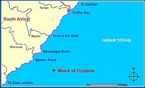 Location of Oceanos