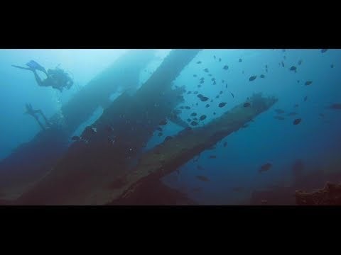 Aruba Scuba Diving, Antilla Shipwreck 4K