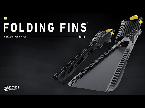 Meet The World first Folding Fins