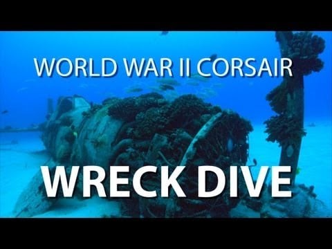 WWII Corsair Wreck Dive | UnderH2O | PBS Digital Studios