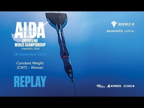 AIDA Depth World Championship Limassol 2023 - Constant Weight (CWT) - Women