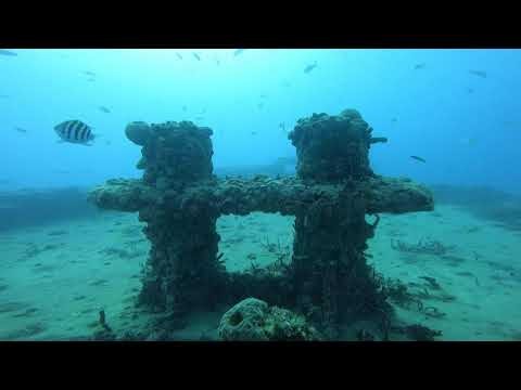 Cayman Salvage Master wreck dive 1 of 3 videos