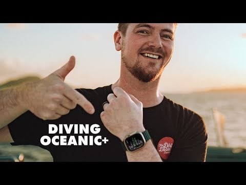 Diving Oceanic+ on Apple Watch Ultra - Scuba Dive Computer Review
