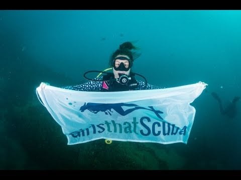 The story of Girls that Scuba by founder Sarah Richard