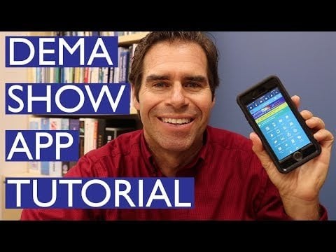 DEMA Show App Tutorial