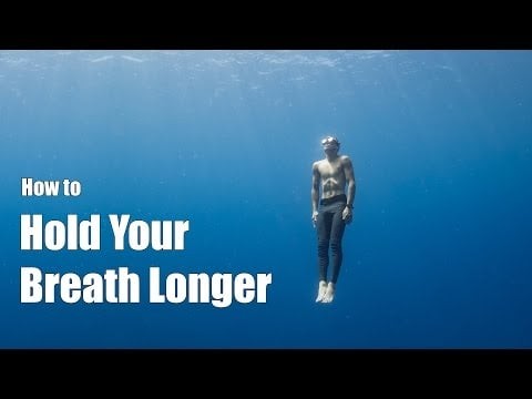How to Hold Your Breath Longer: a freediving tutorial from a professional freediver