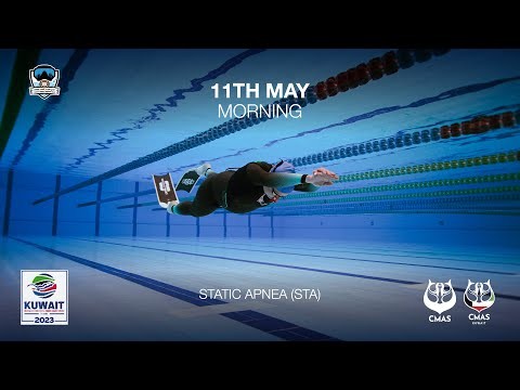 CMAS World Championship in Freediving - Kuwait 2023 - Day 3 - STA