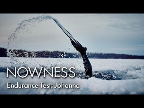 Johanna Under The Ice: Freediver Johanna Nordblad on the accident that led her to a world record