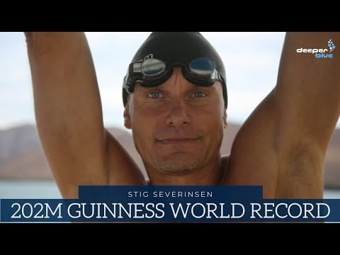 Stig Severinsen Sets Guinness World Record By Swimming 202m Underwater