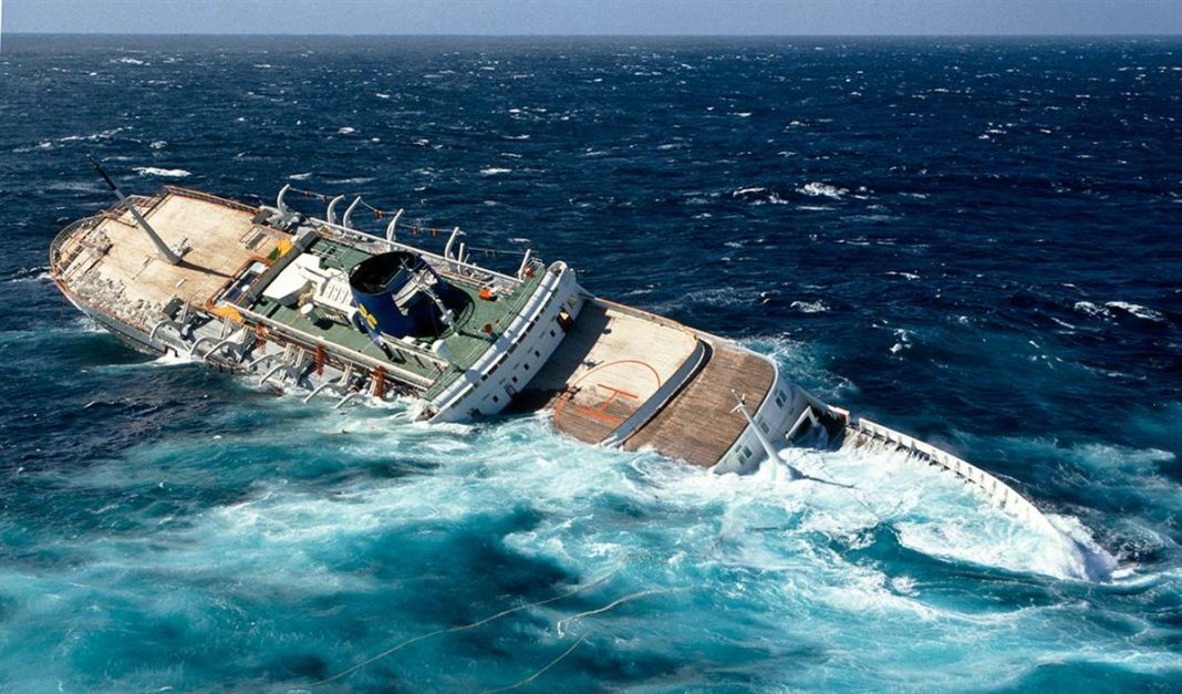 MTS Oceanos Sinking