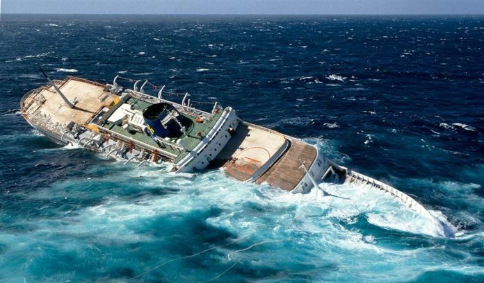 MTS Oceanos Sinking