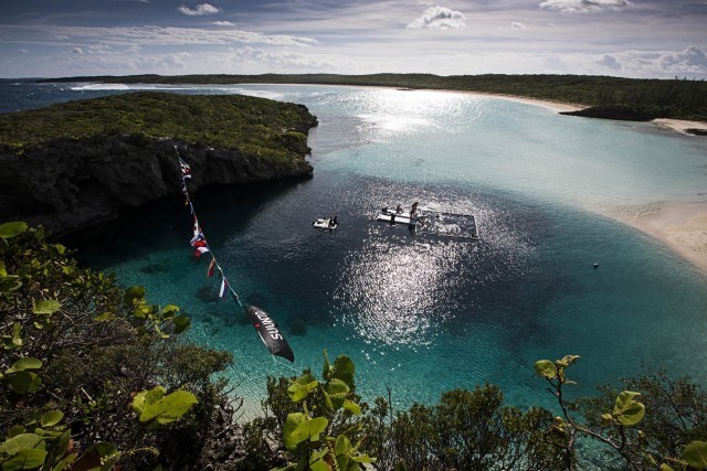 Dean Blue Hole - home of the Vertical Blue Freediving Competition
