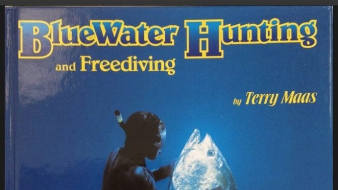 Terry Maas BlueWater Hunting and Freediving Book Cover
