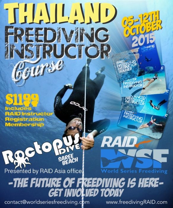 RAID International's Mike Wells Will Help Promote Freediving In Asia