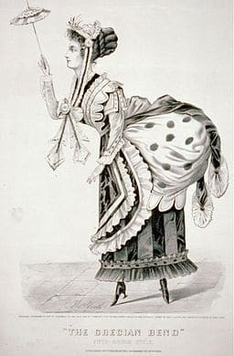 The Grecian Bend, A 1800s fashion statment