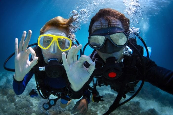 You have to get your scuba diving certification to go diving
