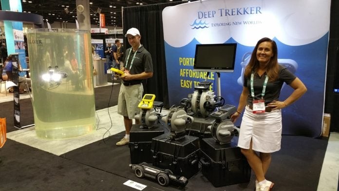 Deep Trekker Wows DEMA 2015 with Real Time Underwater Drone Demonstrations