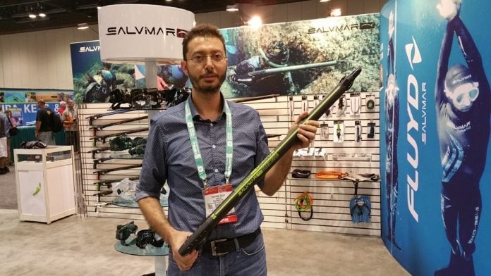 Salvimar's new Carbon Fiber Dry-Vacuum Pneumatic Speargun