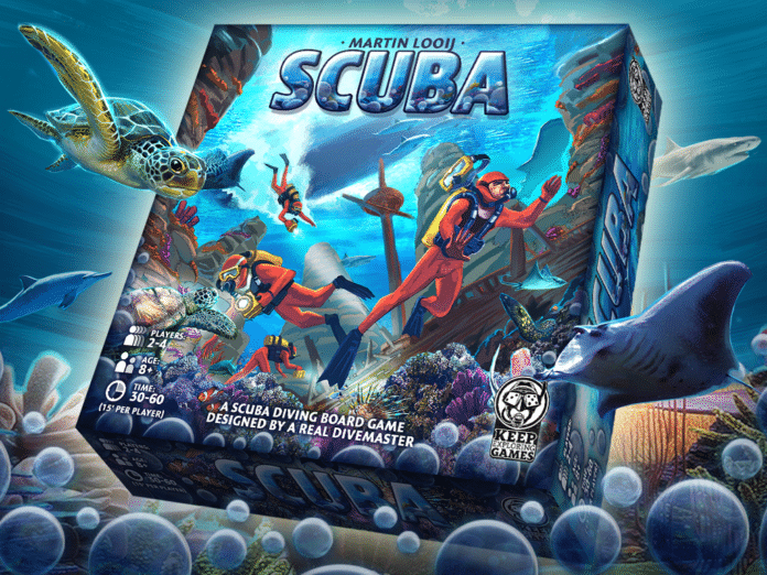 New scuba diving board game being crowdfunded (Photo credit © Keep Exploring Games, 2016)