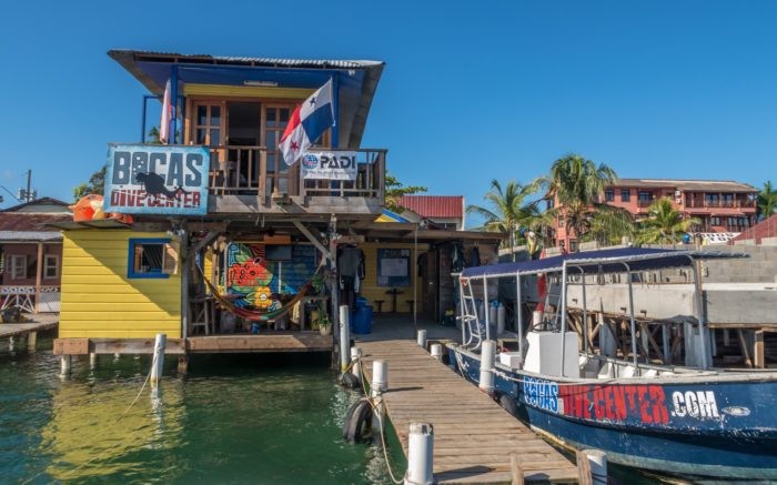 Bocas Dive Center, Panama - Photo by Jake Schubert https://www.instagram.com/puptentcarnival/