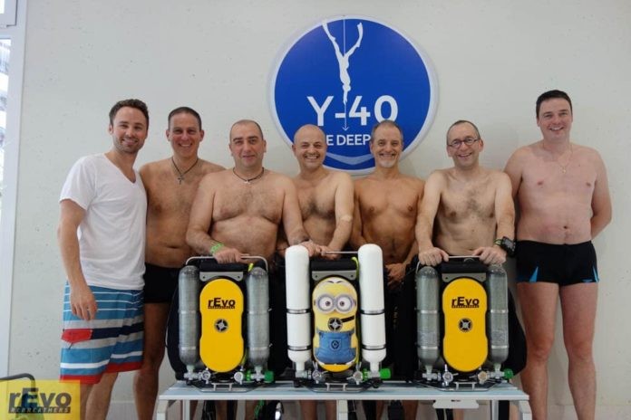 rEvo Rebreathers personnel took part in a study looking into the effects of diving on the heart.