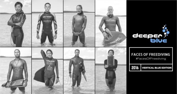 Faces of Freediving - Vertical Blue Edition 2016