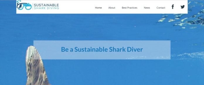 Sustainable Shark Diving Website Launched