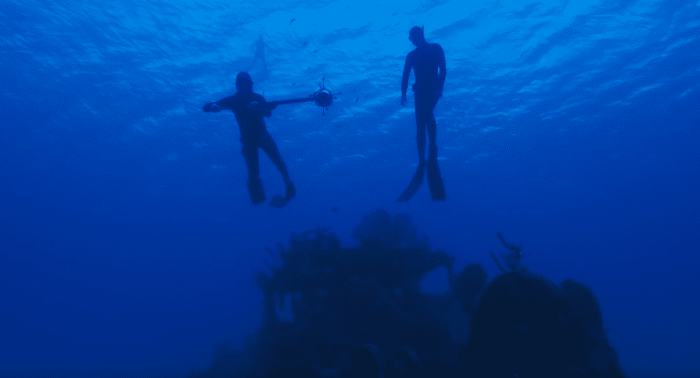 Buyle and Schnoller developed a special 360-degree underwater camera.