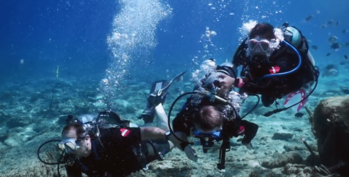 Diveheart helps people with disabilities learn how to dive.