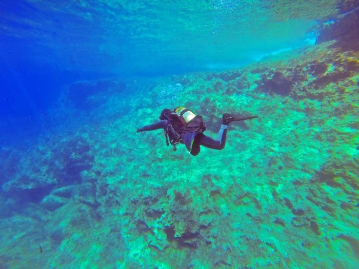 Scuba Diver in Malta