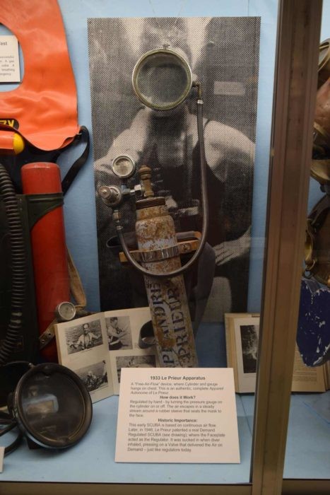 History of diving museum