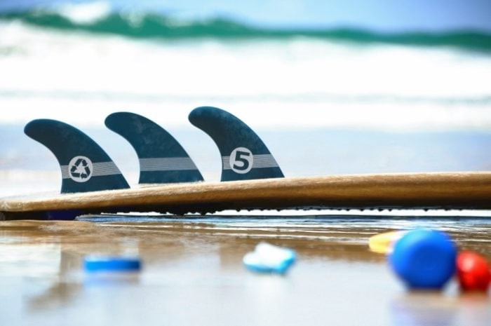 Ecofins: made from Bali beach waste