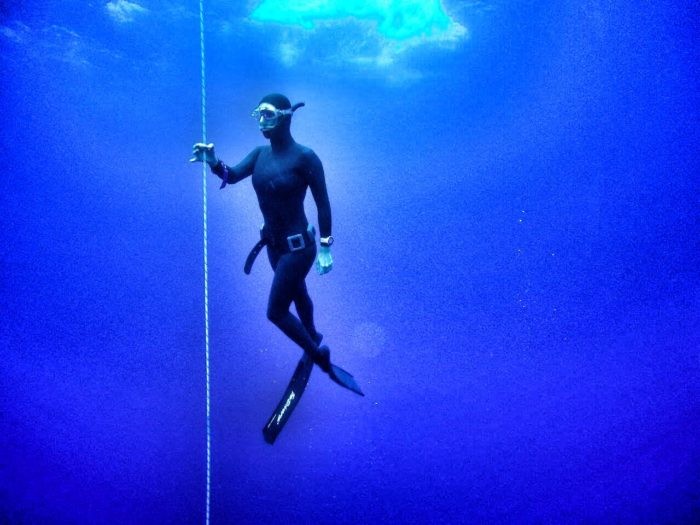 Beth Neale is a freedive instructor and ocean advocate.