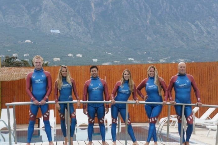 Team USA at the 2016 World Championships in Kalamata, Greece