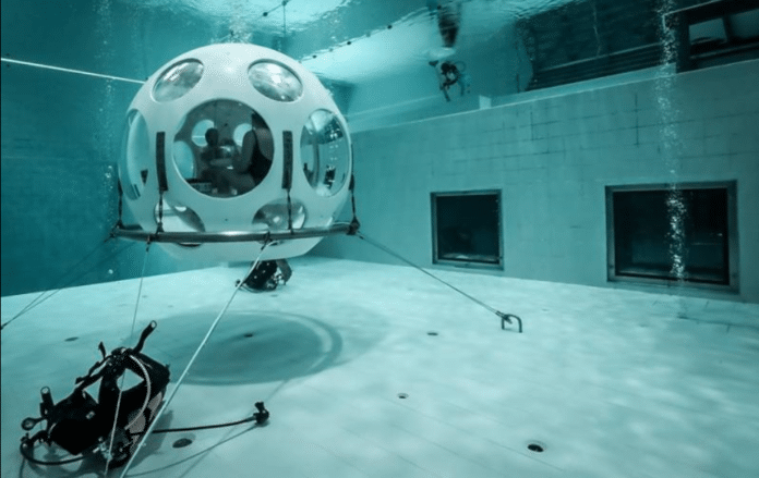 NEMO33 Deep Pool In Brussels Now Offering Underwater Dinners (Photo credit: DiverNet)