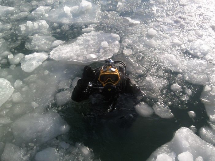 Ice Diving in Shiretoko Peninsula is more of an experience than a dive.