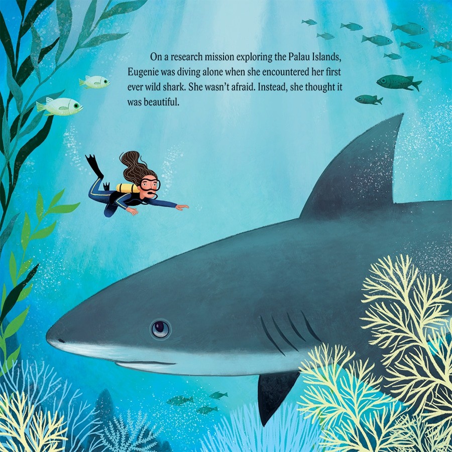 Excerpt from "Shark Lady: The True Story of How Eugenie Clark Became the Ocean's Most Fearless Scientist"