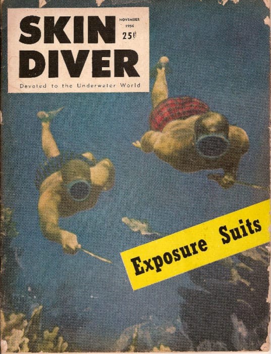 Skin Diver Magazine in 1956