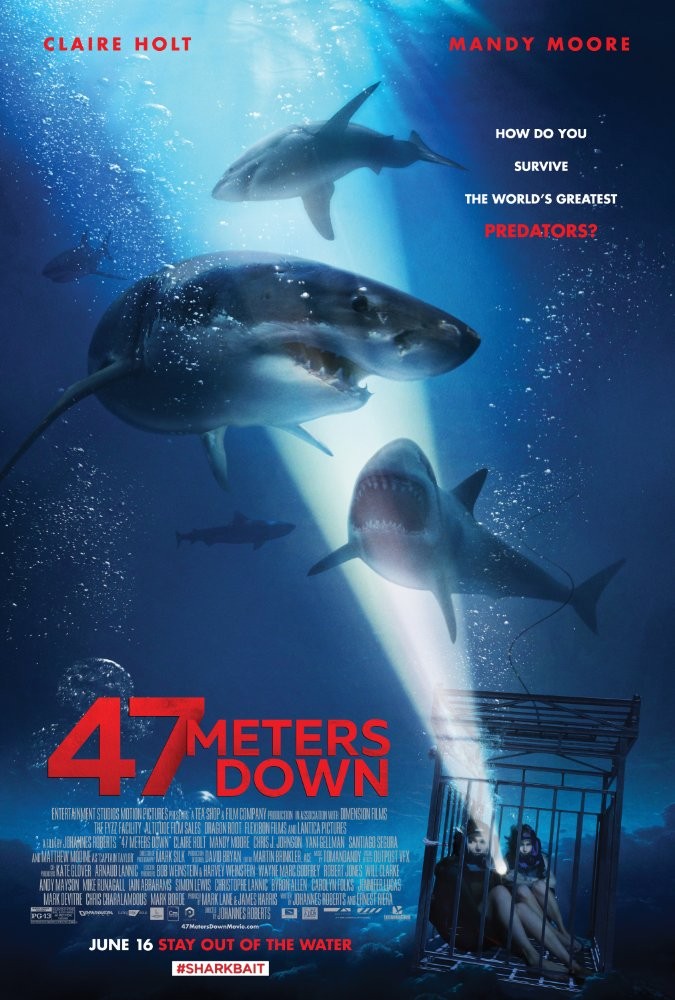 New Trailer For '47 Meters Down' Movie Released