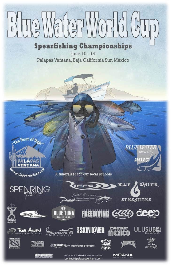 Blue Water World Cup spearfishing tournament to take place this June.