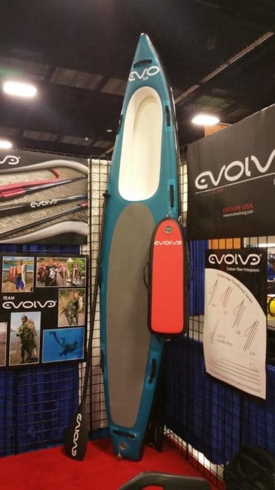 Evolve SUP with Integrated Torpedo Float