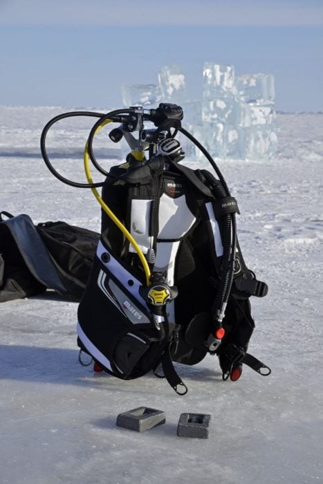 "The Kaila" - The Mares / SSI / rEvo Dive Expedition Team also took a Kaila and Dragon model with them to test in the waters of Lake Baikal, Siberia and were happy to see they performed extremely well, even in these cold conditions.
