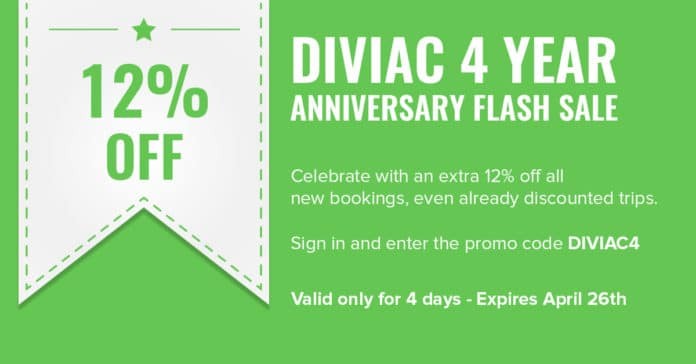 Diviac 4th Anniversary Flash Sale
