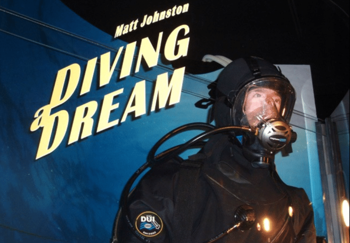 Quadriplegic, Ventilator-Dependent Scuba Diver Matt Johnston Visited The History of Diving Museum