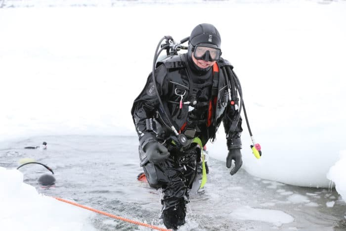 The Arctic Expedition is designed for cold water environments