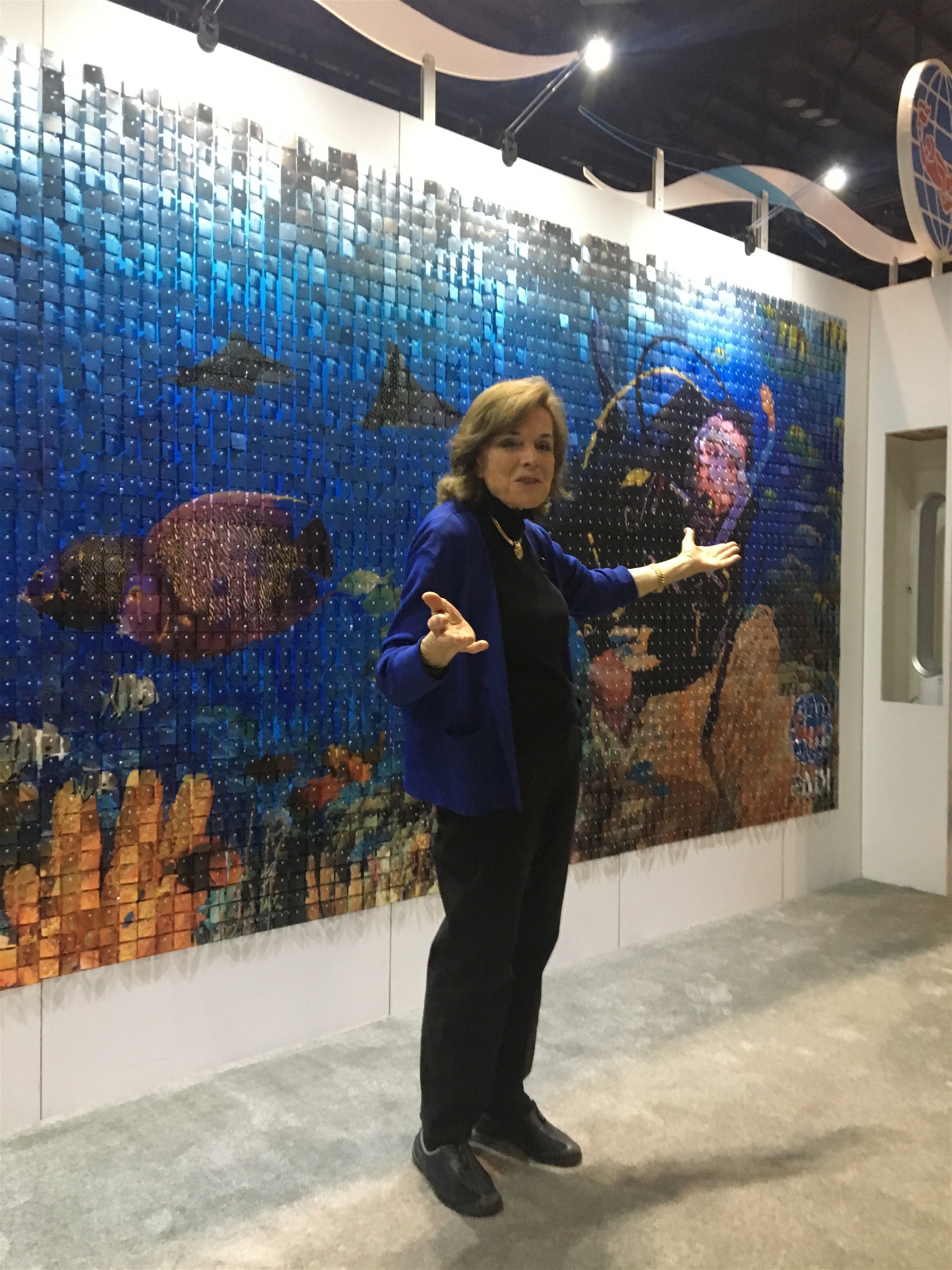 'Her Deepness' Dr. Sylvia Earle at DEMA Show 2017
