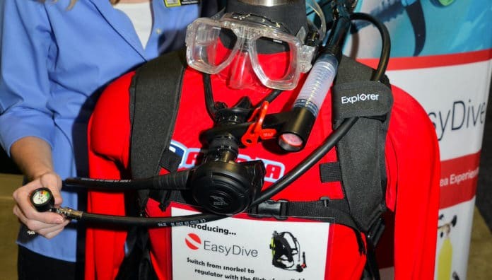 Submersible Systems is showcasing its innovative new EasyDive Kit with a 