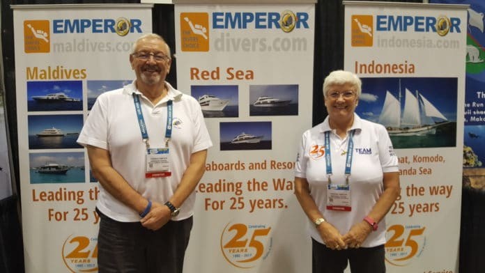 Terry and Theresa Simpson of Emperor Divers