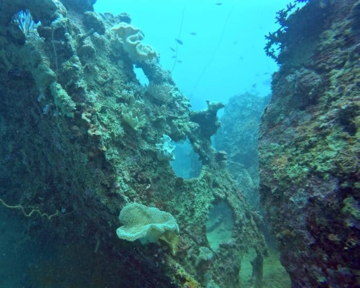 I-1 Submarine wreck off the coast of Guadalcanal
